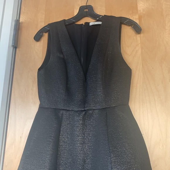 Alice + Olivia - Sleeveless mini Sparkle fabric dress - size 2 - Picture 11 of 13